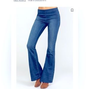 Free People Penny Pull-on Flare, Size 28